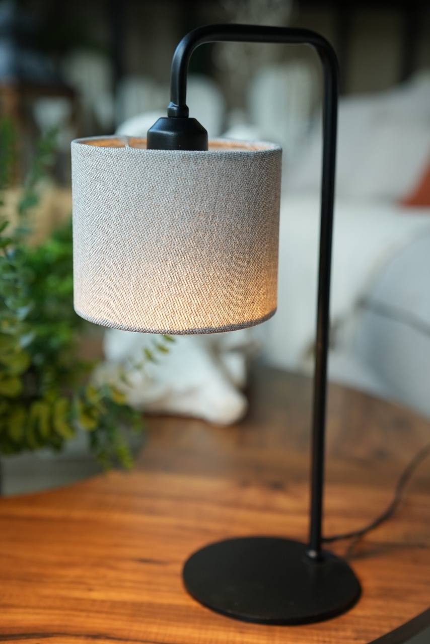 Iron Black Lamp
