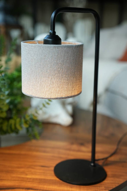 Iron Black Lamp