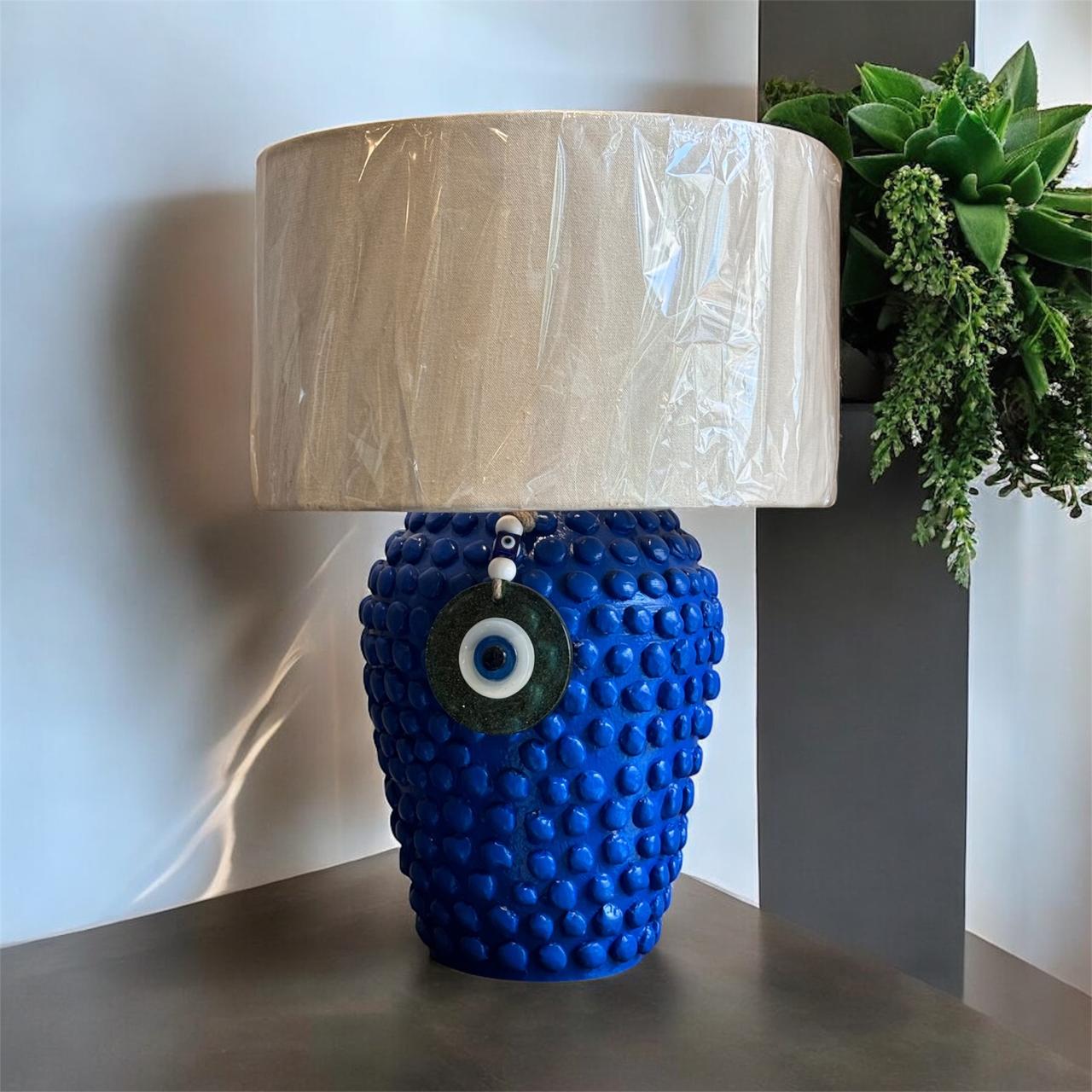 Ball Shaped Lamp with Standard Shade