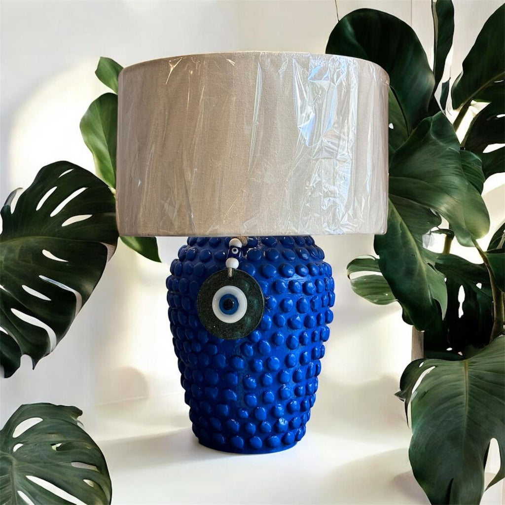 Ball Shaped Lamp with Standard Shade