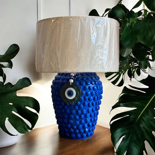 Ball Shaped Lamp with Standard Shade